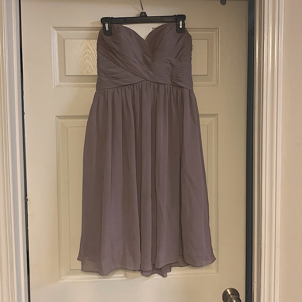 Tea length prom dress